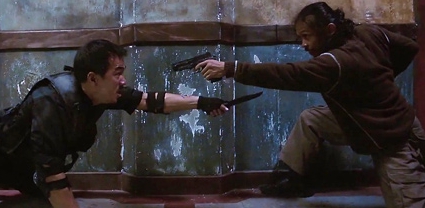 And that's why you never bring a gun to a knife fight.