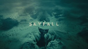 Right from the beginning, Skyfall kind of...sucks you in.